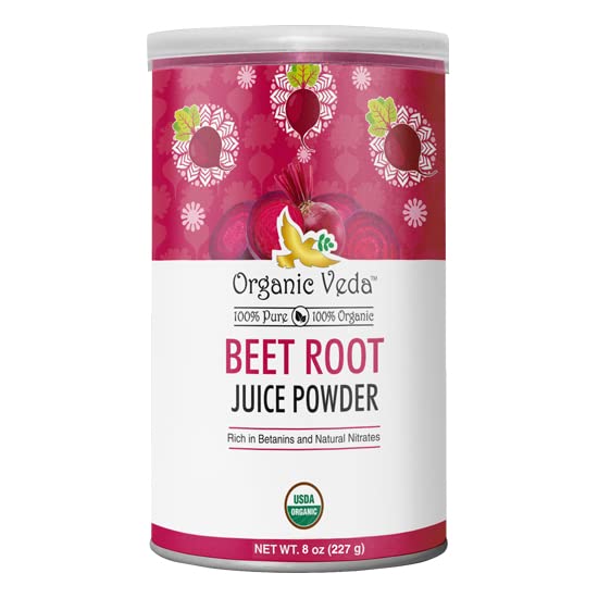 Organic Veda Beetroot Juice Powder 