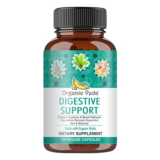 Organic Veda Digestive Support Capsules
