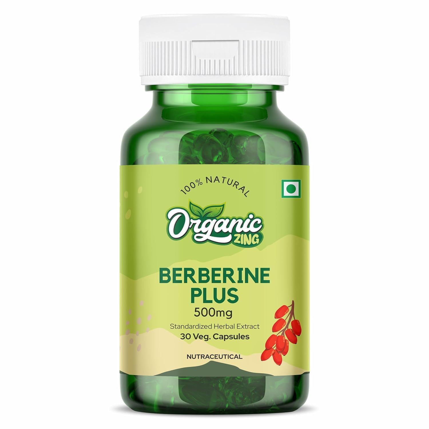 Organic Zing Berberine Plus Capsules