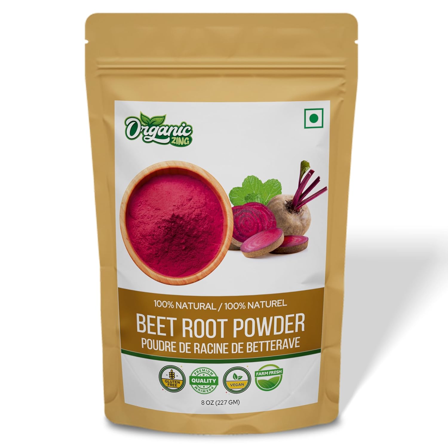 Organic Zing Organic Beetroot Powder