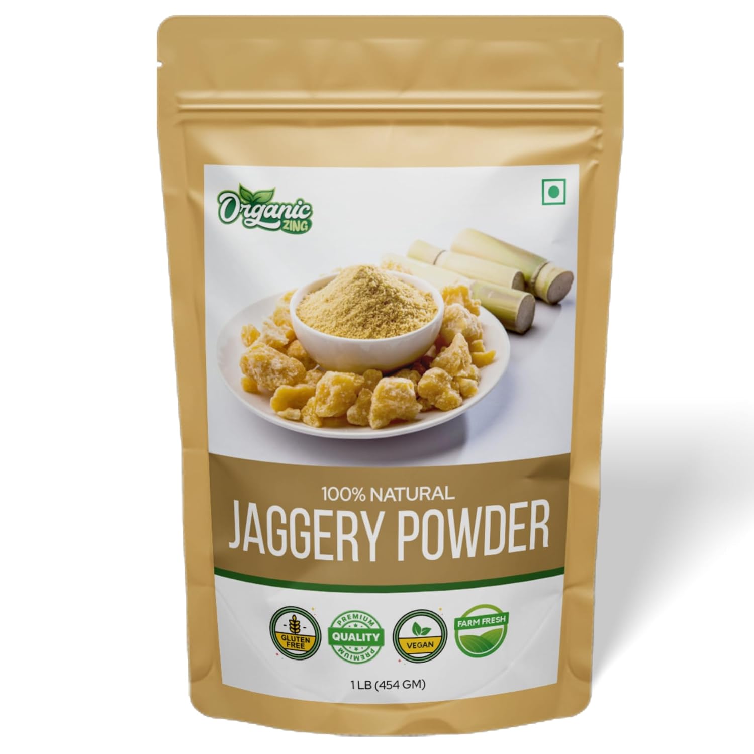 Organic Zing Organic Jaggery Powder