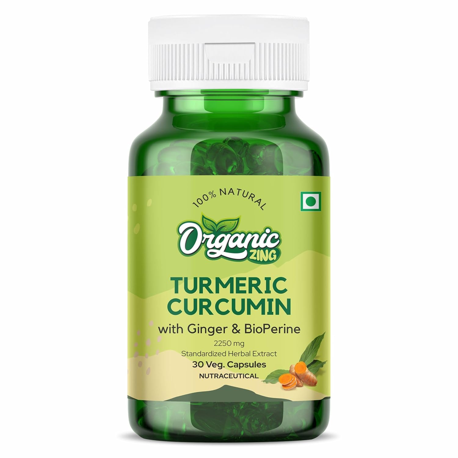 Organic Zing Turmeric Curcumin