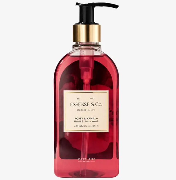 Oriflame Essense & Co Poppy & Vanilla Hand & Body Wash