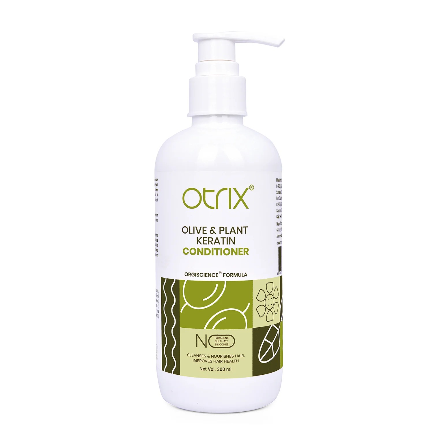 Otrix Olive and Plant Keratin Conditioner