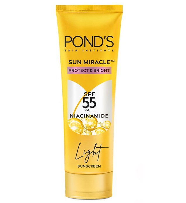 Ponds Sun Miracle SPF 55 PA+++ Light Sunscreen