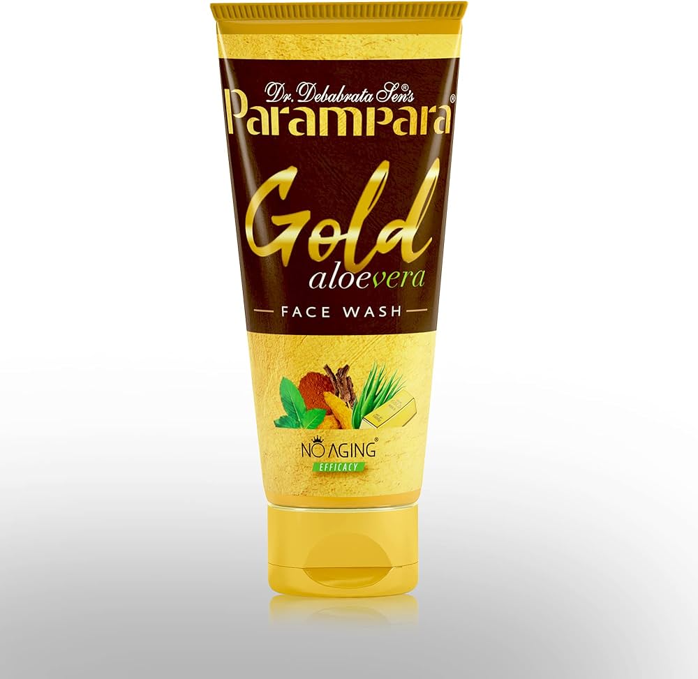 Parampara Ayurved Anti Ageing Care Gold & Aloevera Face Wash