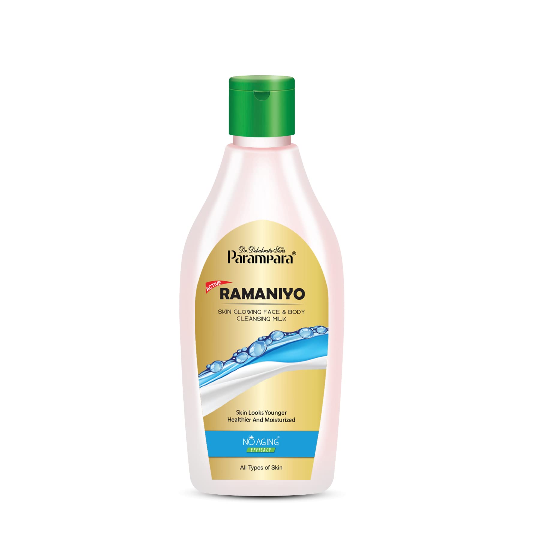 Parampara Ayurved Ramaniyo Skin Glowing Face & Body Cleansing Milk