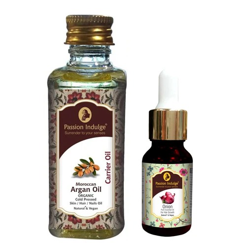 Passion Indulge Moroccon Argan Carrier Oil and Onion Essential Oil