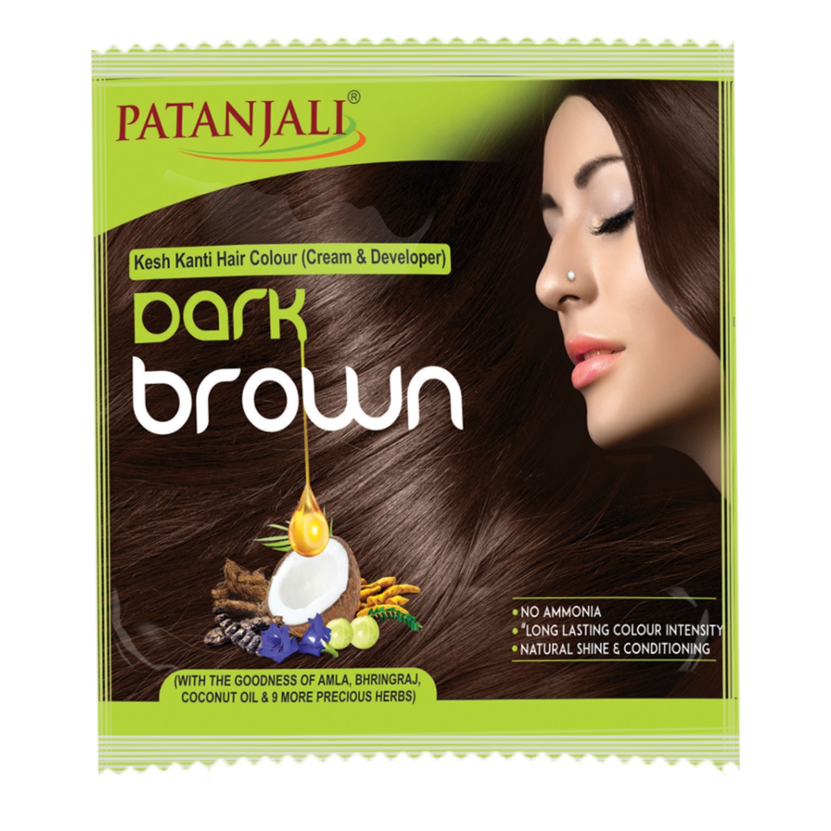 Patanjali Kesh Kanti Hair Colour ( Dark Brown)
