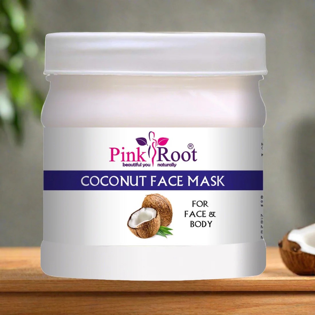 Pink Root Coconut Face Mask