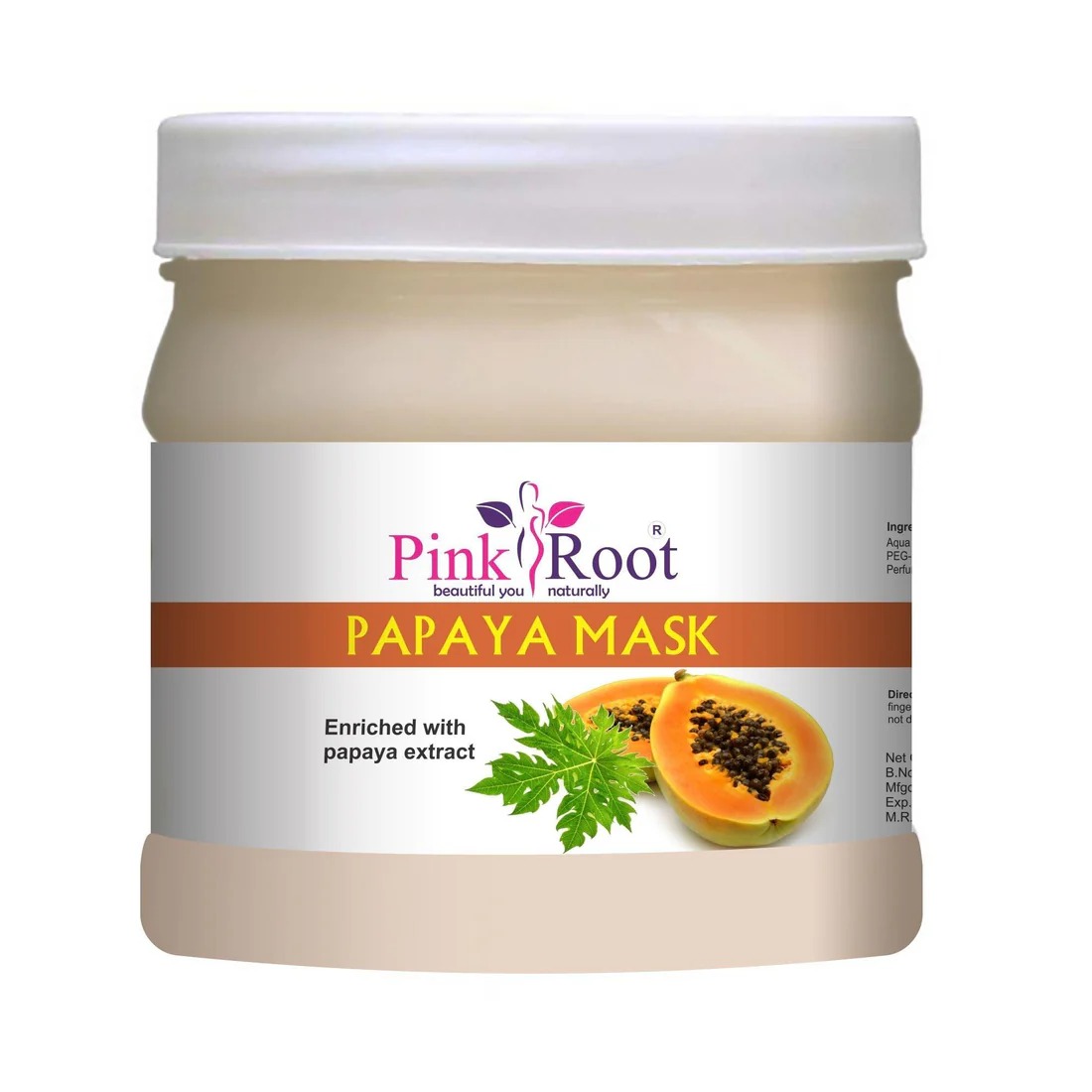 Pink Root Papaya Mask