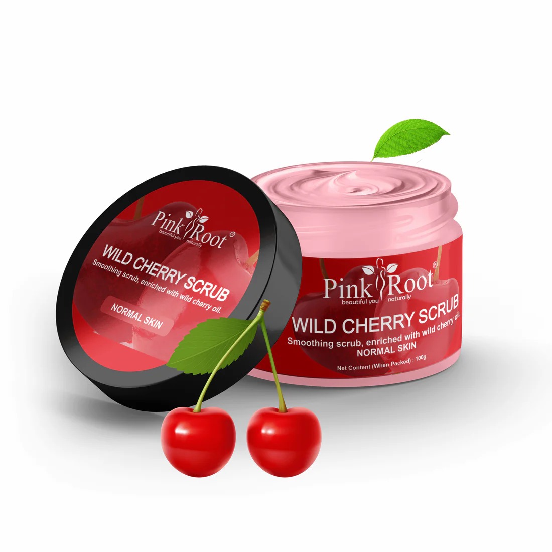 Pink Root Wild Cherry Scrub