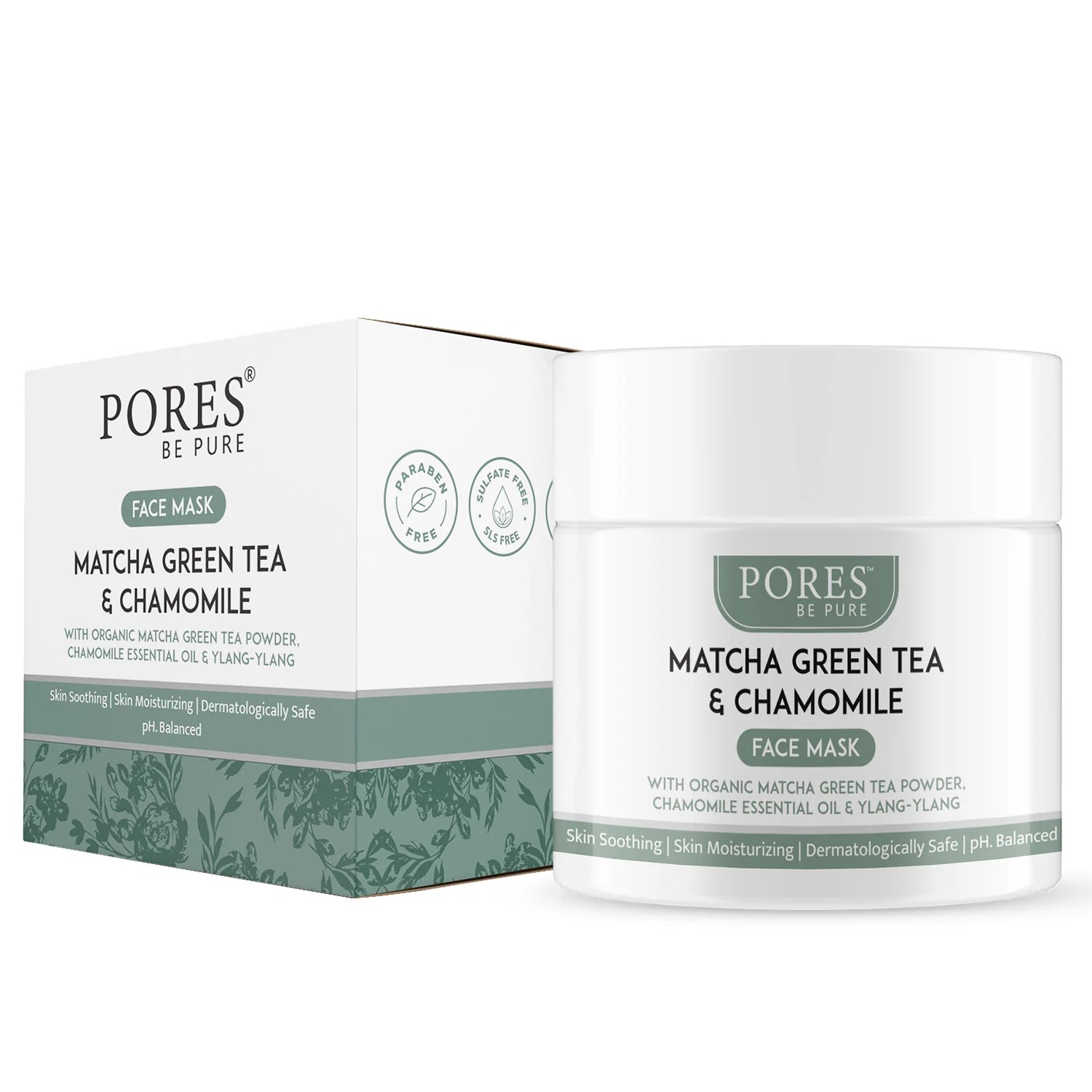 Pores Be Pure Matcha Green Tea & Chamomile Face Mask