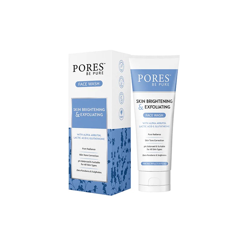 Pores Be Pure Skin Brightening & Exfoliating Face Wash
