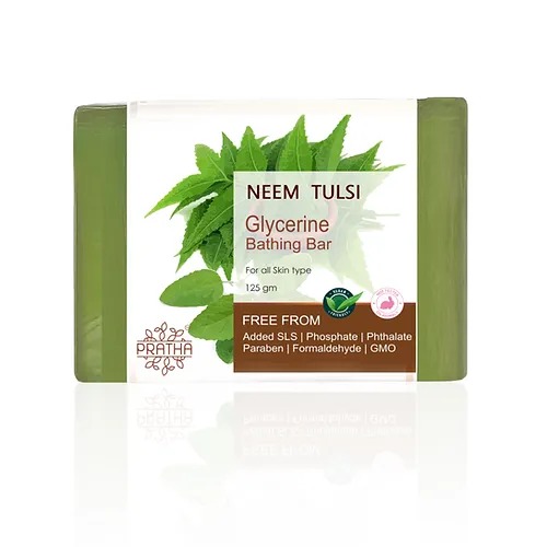 Pratha Glycerin Bathing Bar-Neem Tulsi