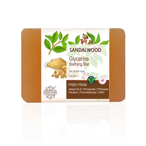 Pratha Glycerin Bathing Bar -  Sandalwood 