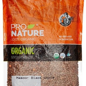 Pro Nature Organic Masoor Black Whole