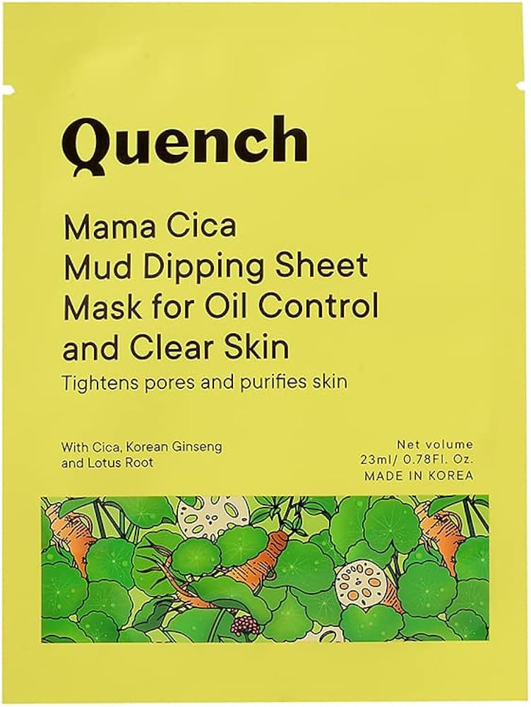 Quench Mud Sheet Mask