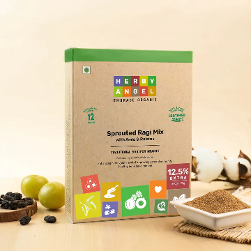 Herbyangel Ragi Mix for Infants and Kids