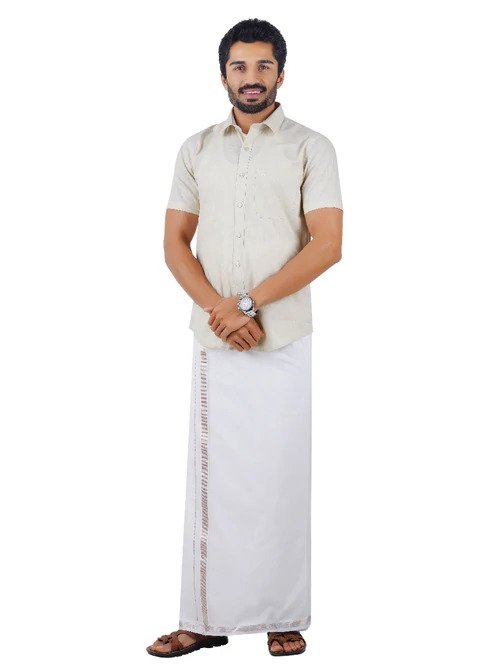 Ramraj Matching Dhoti & Half Sleeves Shirt Combo CL2 GT15