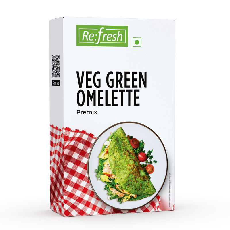 Refresh Veg Green Omelette Premix