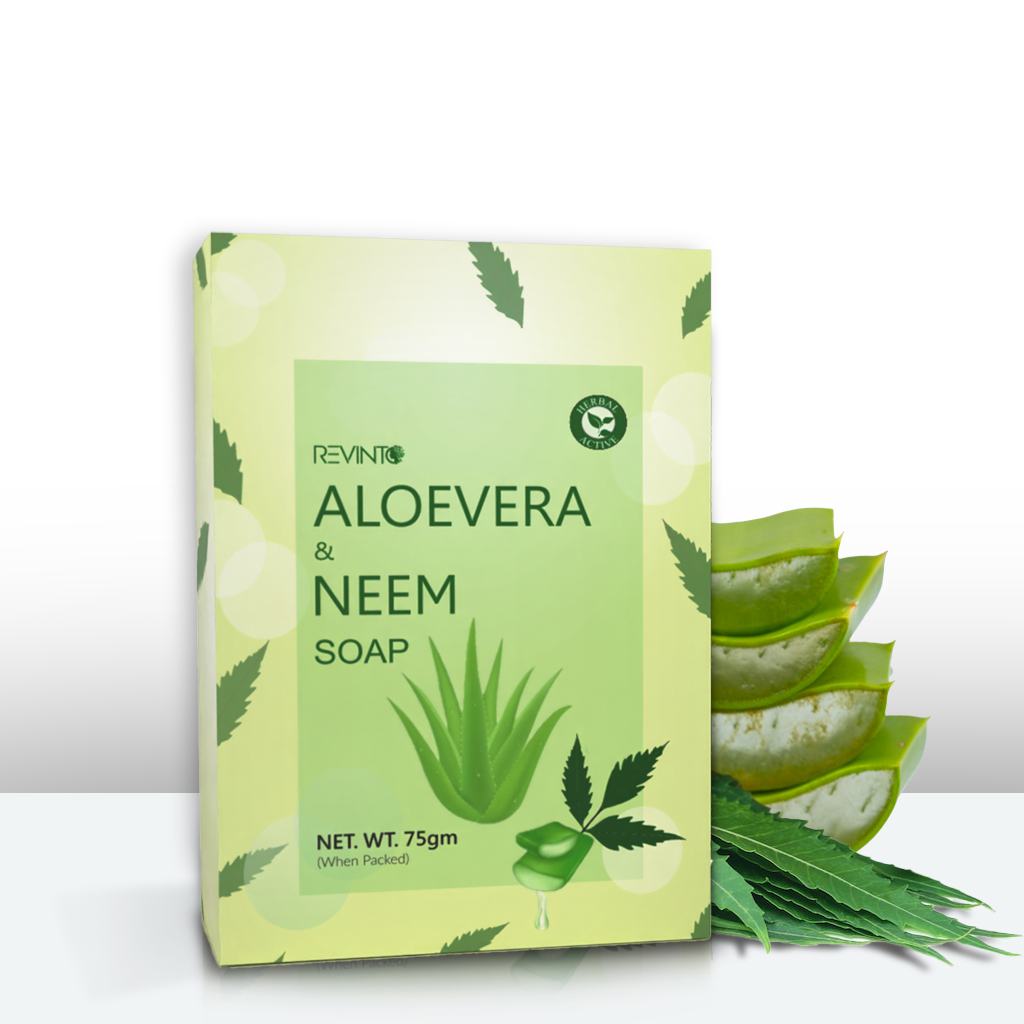 Revinto Aloevera And Neem Soap