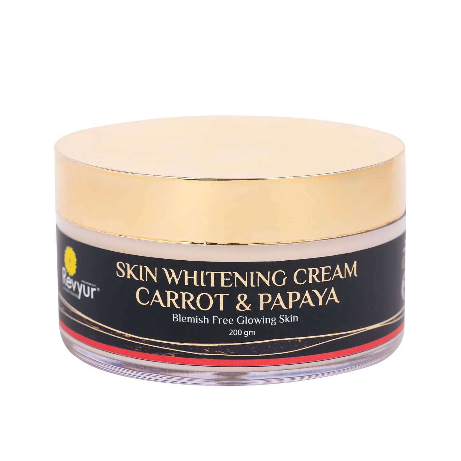 Revyur Naturals Brighten Skin with Carrot and Papaya Whitening Cream