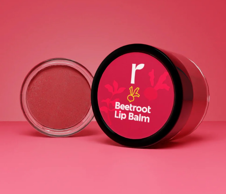 Rivona Naturals Beetroot Lip Balm with Avocado Butter - Tinted soft lips