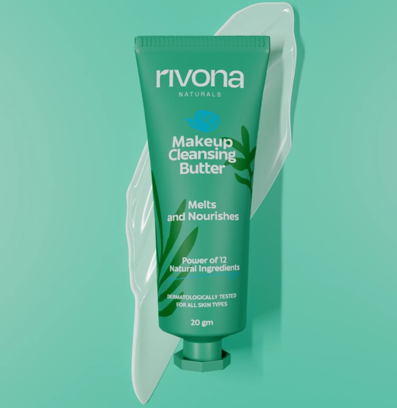 Rivona Naturals Makeup Cleansing Butter with 12 Herb Extracts