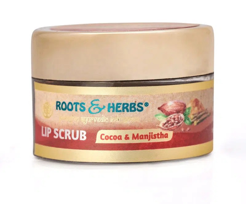 Roots and Herbs Cocoa & Manjistha Sugar Lip Scrub