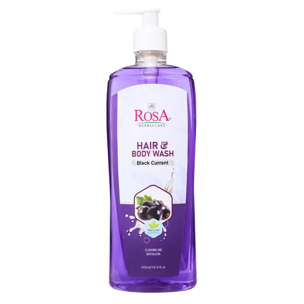 Rosa Herbal Care Black Currant Hair and Body Wash