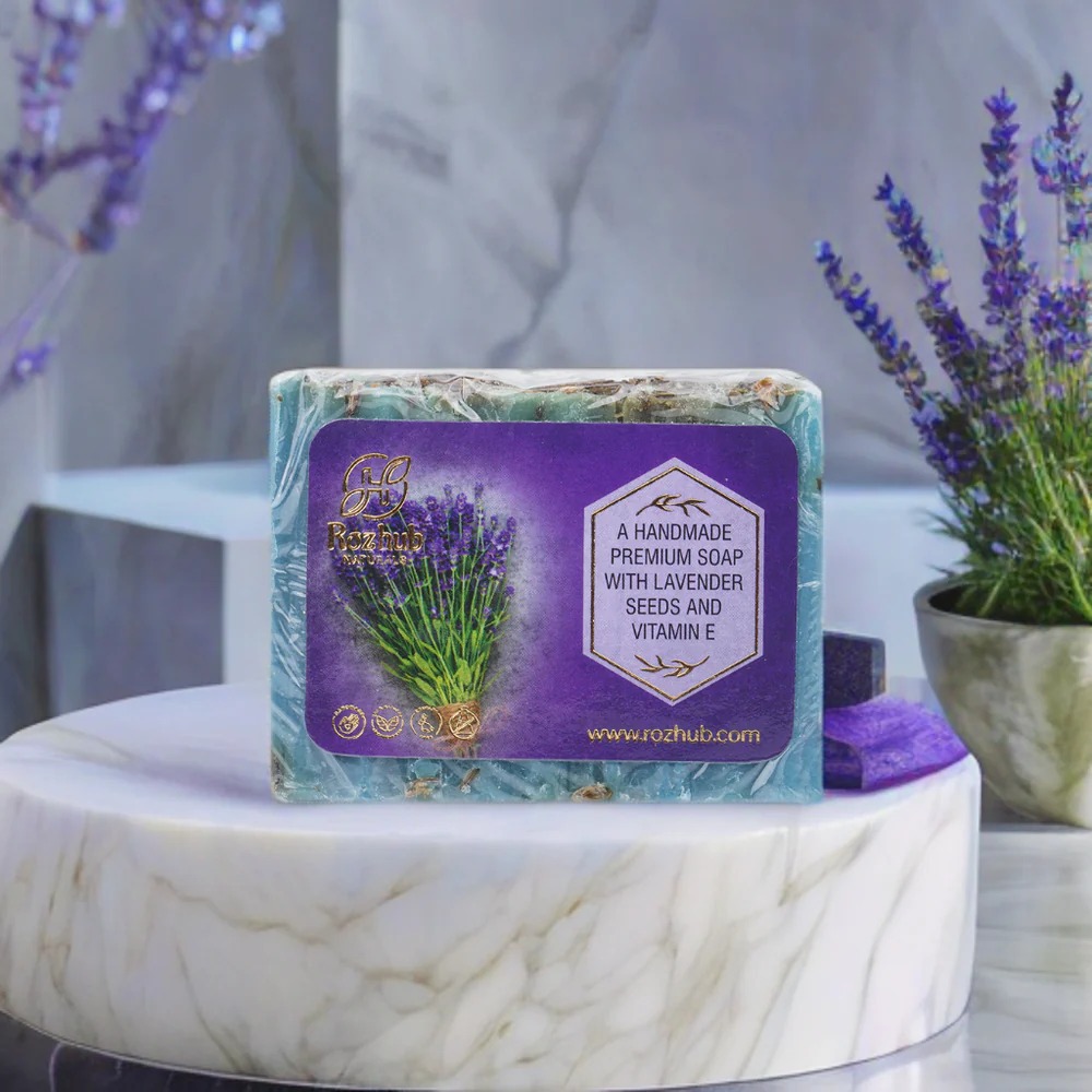 Rozhub Handmade Lavender Bathing Bar