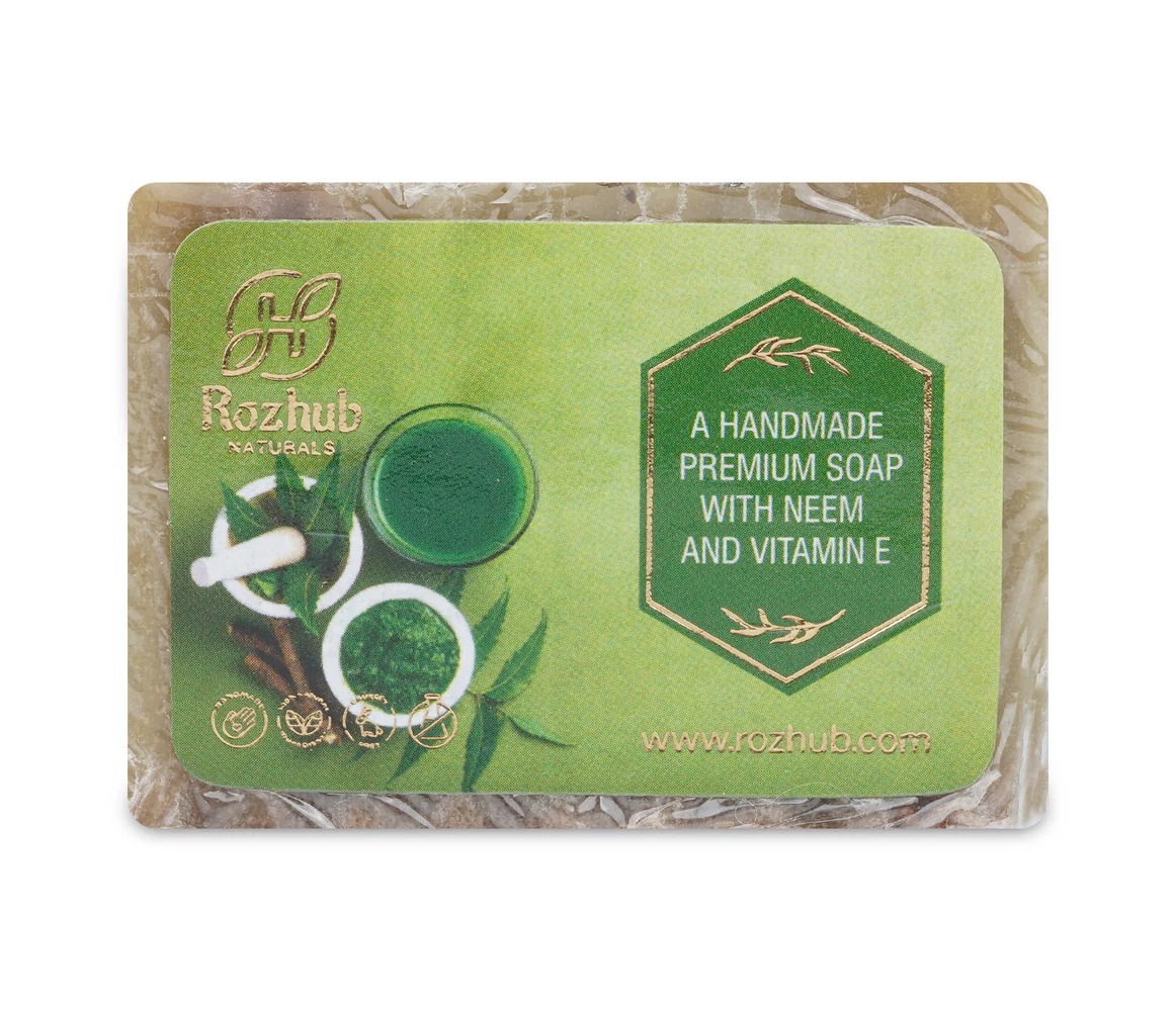 Rozhub Neem Handmade Bathing Bar