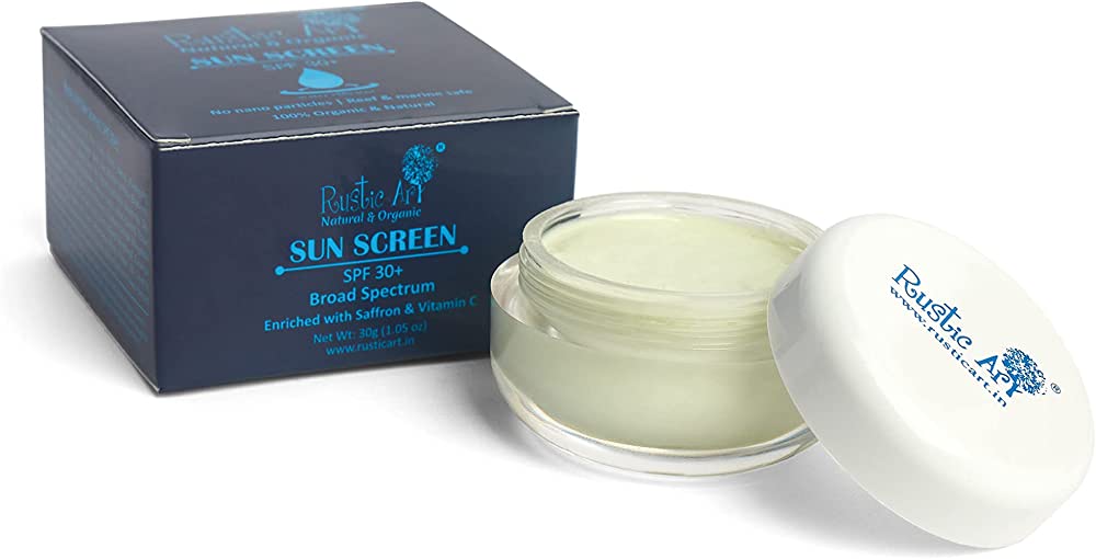 Rustic Art Mineral Sunscreen with Vitamin C SPF 30+