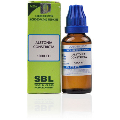 SBL Alstonia Constricta 1000 CH Dilution