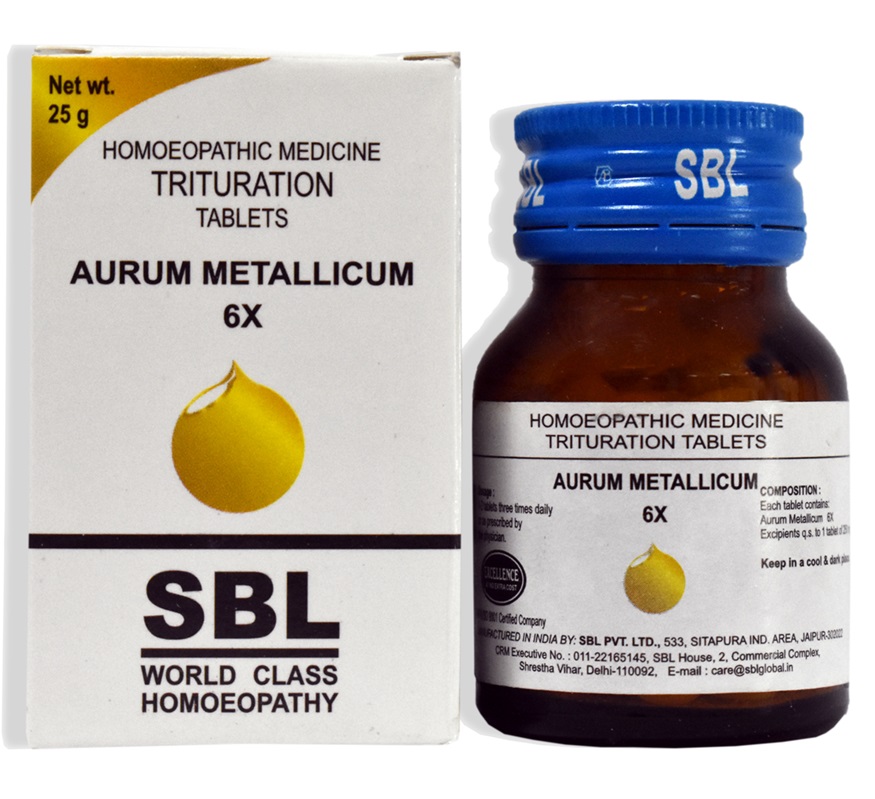SBL Aurum Metallicum 6X