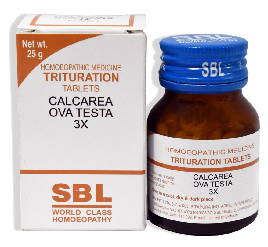 SBL Calcarea Ova Testa 3X