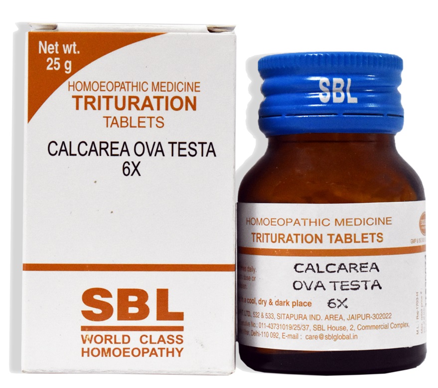 SBL Calcarea Ova Testa 6X