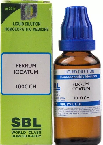 SBL Ferrum Iodatum Dilution 1000 CH