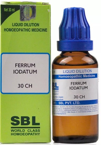 SBL Ferrum Iodatum Dilution 30 CH