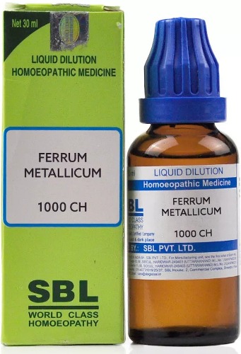 SBL Ferrum Muriaticum Dilution 1000 CH 