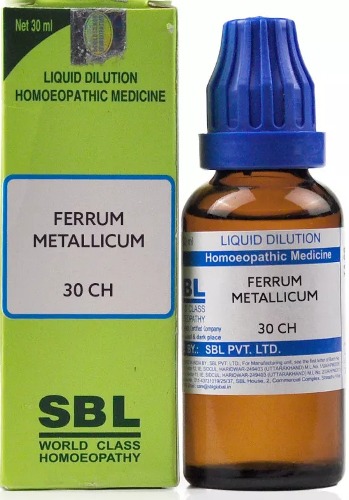 SBL Ferrum Muriaticum Dilution 30 CH