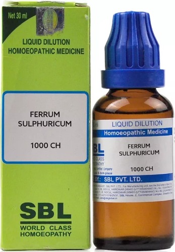SBL Ferrum Sulphuricum Dilution 1000 CH