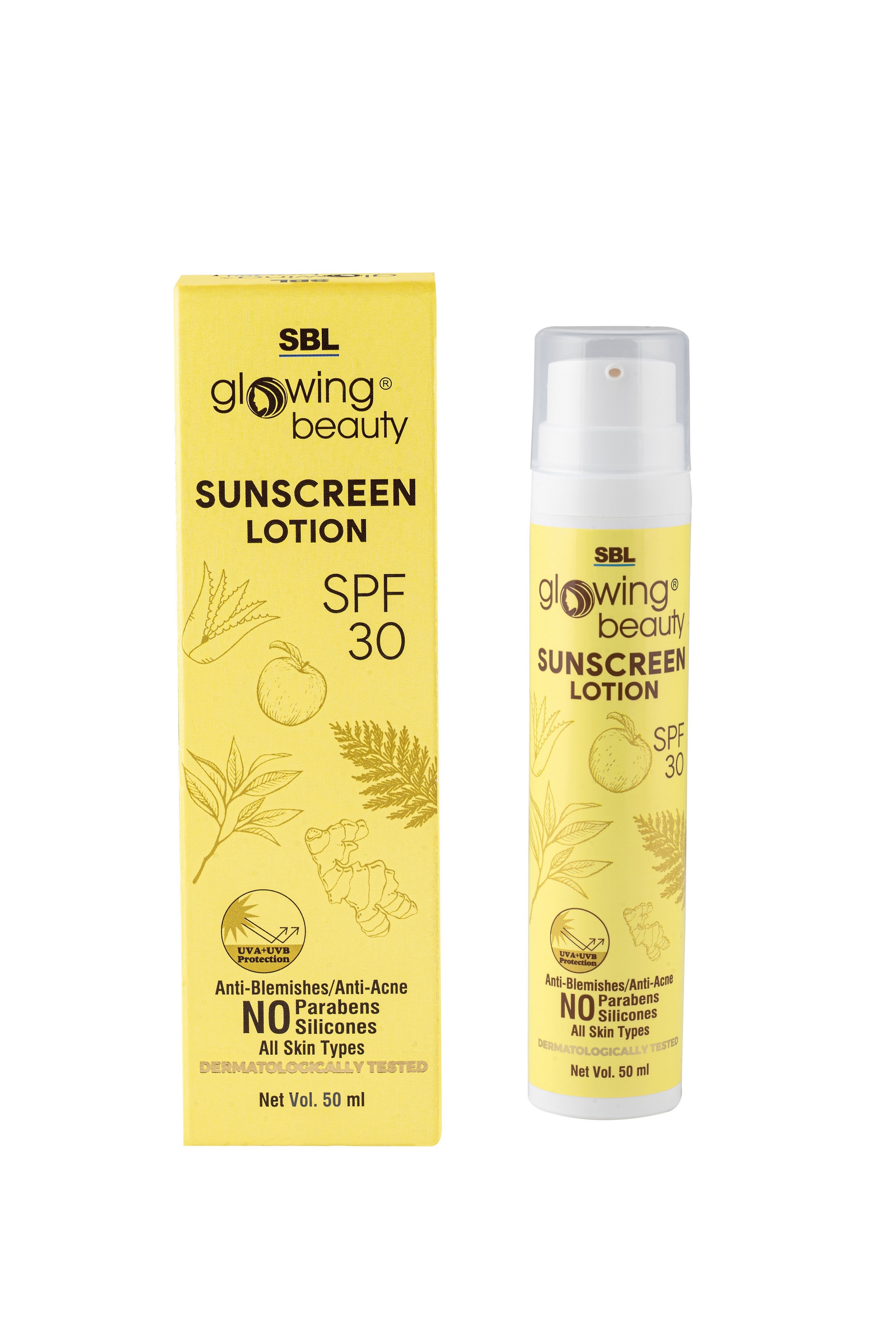 SBL Glowing Beauty Sunscreen Lotion SPF 30