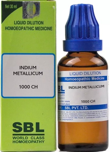 SBL Indium Metallicum Dilution 1000 CH