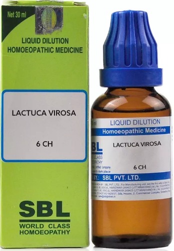 SBL Lactuca Virosa Dilution 6 CH