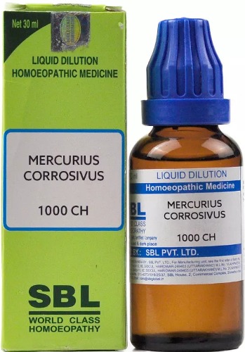 SBL Mercurius Corrosivus Dilution 1000 CH