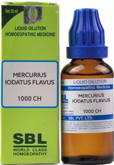 SBL Mercurius Oxydatus Flavus Dilution 1000 CH