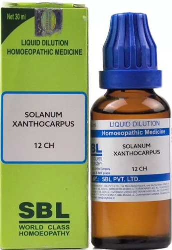 SBL Solanum Xanthocarpus Dilution 12 CH