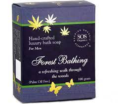 SOS Organics Hemp Soap For Men-Forest Bathing